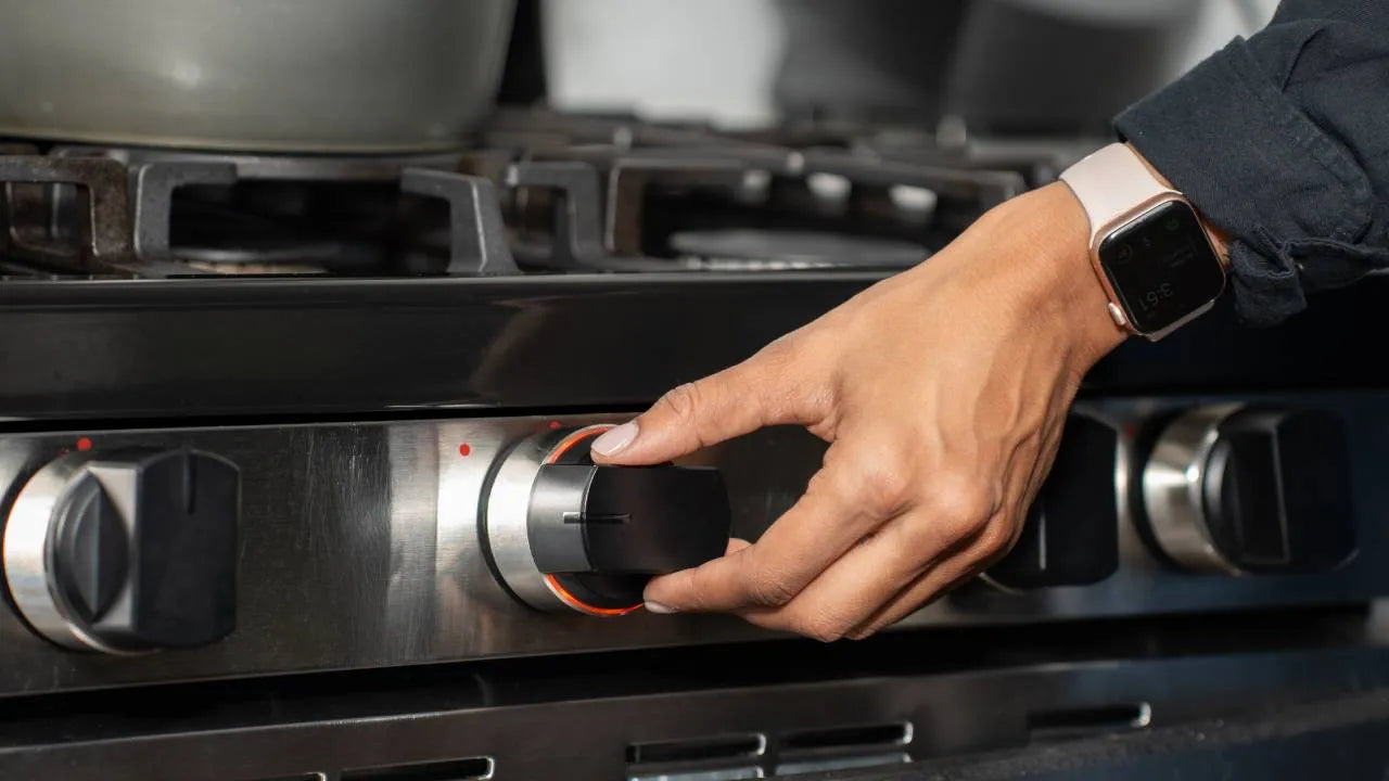 Did I leave the stove on?! This smart knob lets you turn off the 